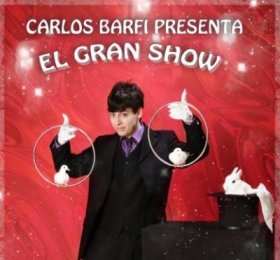 Cartel promocional de Carlos Barfi y su Gran Show