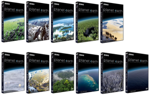 Fotomontaje de la clección Planeta Tierra de la BBC