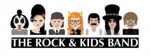 Cartel promocional del concierto de "The rock And Kids Band"