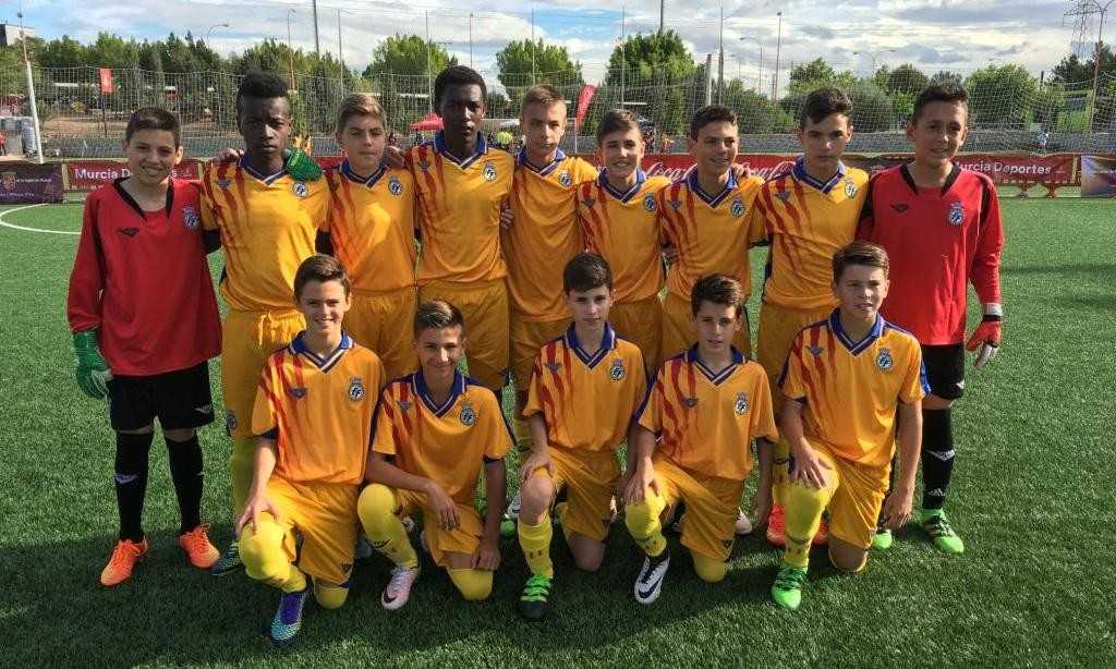 Once de la Selección Valenciana sub-12 en su debut | Foto: FFCV