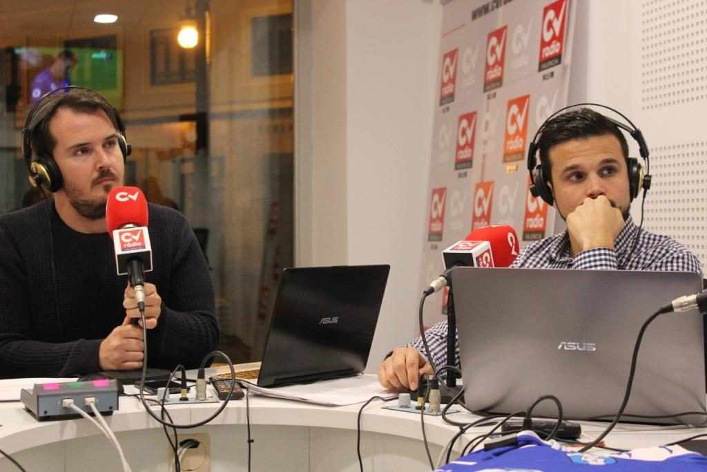 Paco Polit y Sergi López, redactores de Esportbase | Foto: Ángel Ferrer